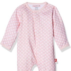 Magnetic Me Pink Diamond 100% Cotton Onesie